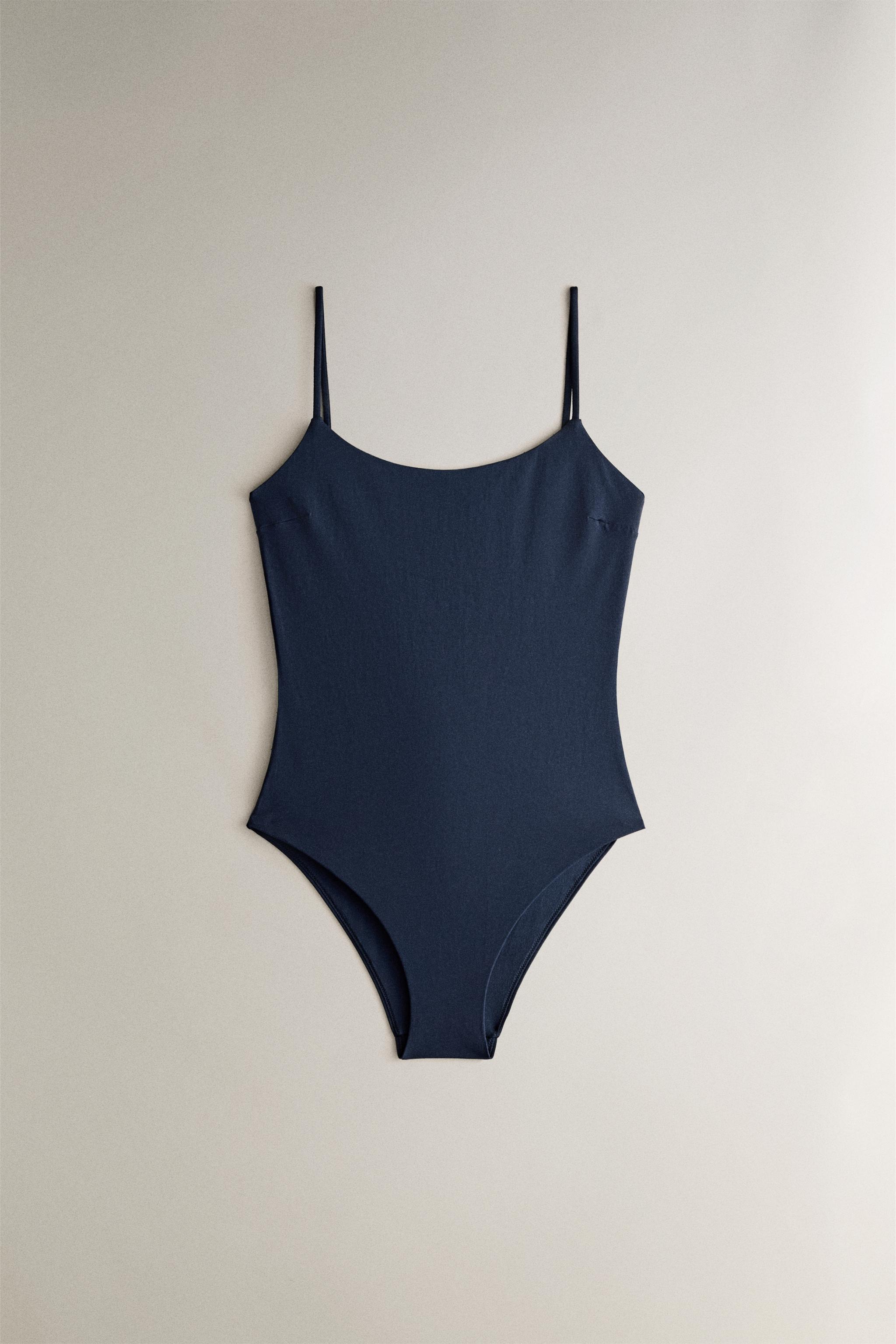 MAILLOT DE BAIN PLAGE À FINES BRETELLES